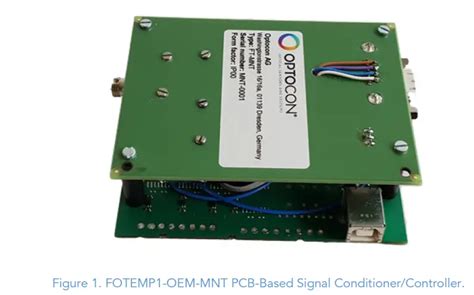 Micronor Sensors FOTEMP1 OEM MNT 4 OEM 1 Channel Fiber Optic Signal