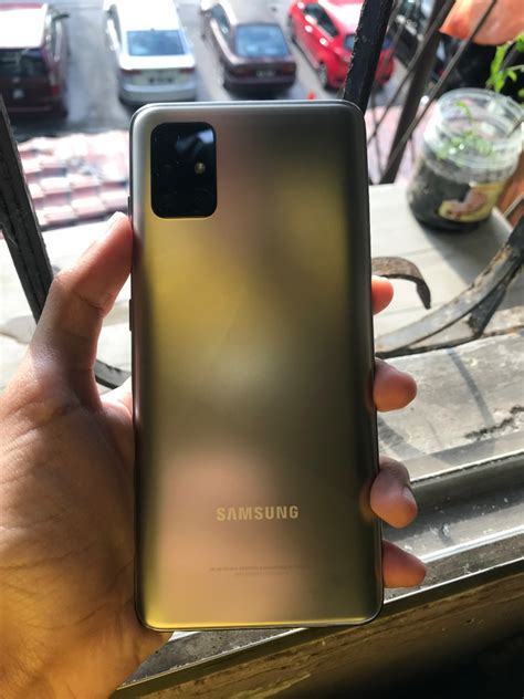 Galaxy A51 Haze Crush Silver Samsung Members