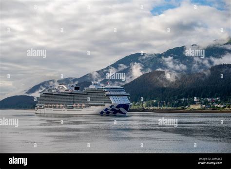 Juneau Alaska Juillet Navire De Croisi Re La Princesse De