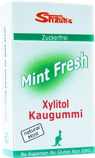 Mint Fresh Xylit Kaugummi Styrums