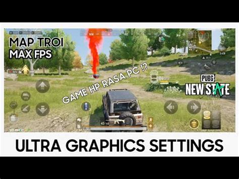 Map TROI PUBG NEW STATE Technical Test Gameplay Ultra Graphics MAX