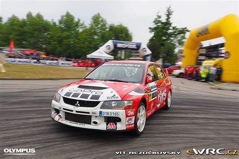 Semer D Josef Kot L Jakub Mitsubishi Lancer Evo Ix Rallye Esk