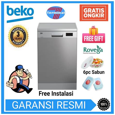 Jual DISHWASHER MESIN CUCI PIRING BEKO DFN 16410 X DFN16410X Shopee