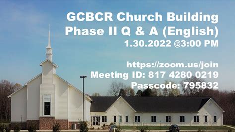 Building Phase 2 Update Grace Chinese Baptist Church Of Richmond Va