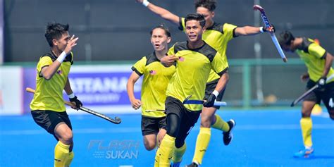 Skuad Remaja Sumbang Emas Hoki Lelaki Flashsukan My