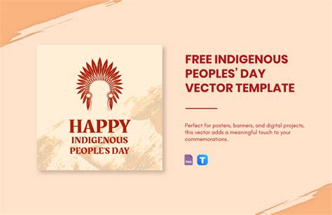 Indigenous Peoples' Day Vector in PNG - Download | Template.net