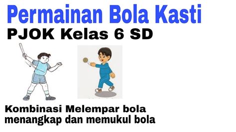 Pembelajaran Daring PJOK Kelas 6 Gerakan Melempar Bola Menangkap