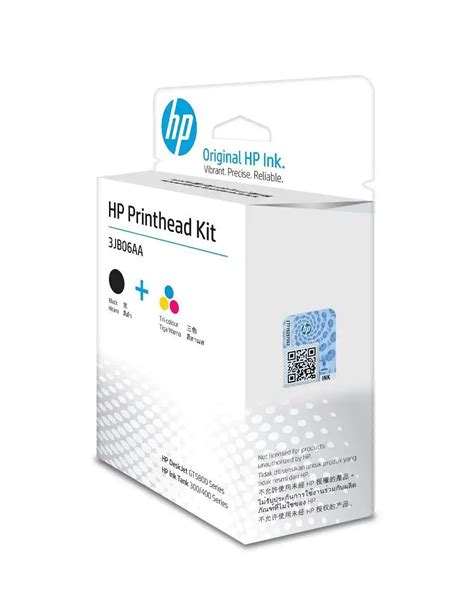 Hp Gt Gt Pack Black Tri Color Printhead Replacement Kit Bogoria