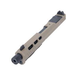 Psa Rock Complete Rk Optics Ready Slide With Threaded Barrel Fde