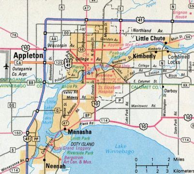 Appleton, WI - AARoads City GUide