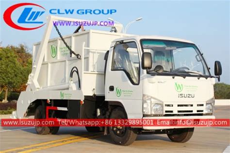 ISUZU ELF 4cbm Mini Skip Loader Truck Isuzu Truck Manufacturer