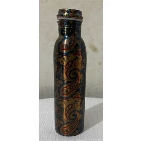 Rajasthani Print Copper Water Bottle Capacity Ml At Rs Piece