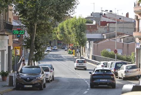 Tallen La Carretera De Rellinars Entre Els Carrers DAdra I Terque