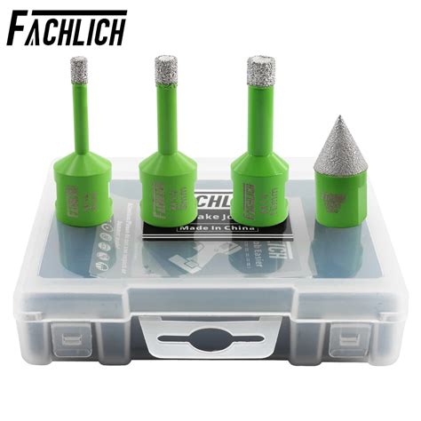 Fachlich Pcs Box Diamond Drill Bits Kit Mm Drilling Crown Mm