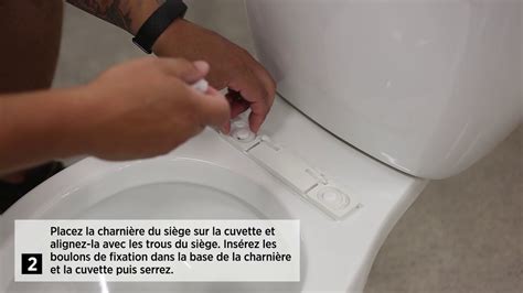 Installation Retrait Du Si Ge De Toilette Pb T Seat Wdi S