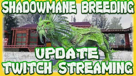 Ark Survival Evolved Genesis Part Shadowmane Breeding Twitch