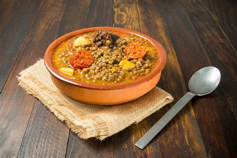 Traditional homemade Lentils Recipe, a lifetime stew.