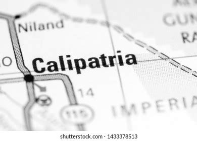 Calipatria California Usa On Map Stock Photo 1433378513 | Shutterstock