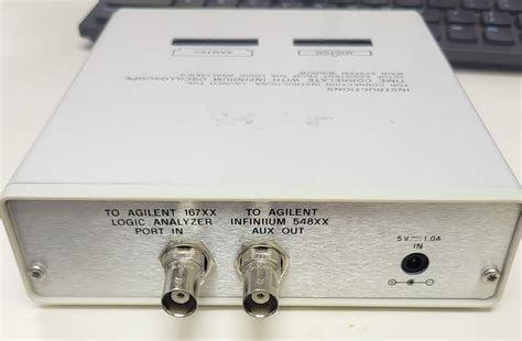 Agilent E5850a Time Correlation Fixture For Oscilloscope And Logic Analyzer Oscilloscope