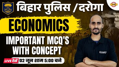 Bihar Constable Daroga Economics Class Economics Important