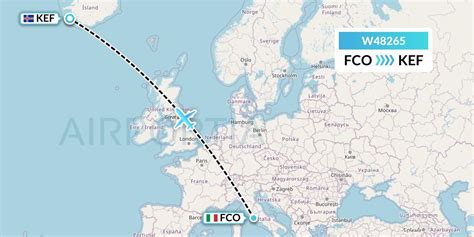 W48265 Flight Status Wizz Air Malta Rome To Reykjavik WMT8265