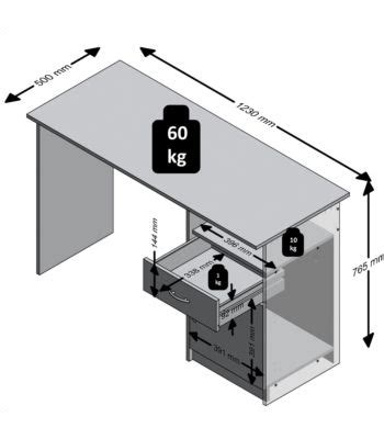 Bureau Avec Rangements L123cm Jackson Je Commande Home24