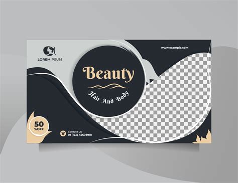 Landscape Social Media Banner Design For Creative And Modern Beauty