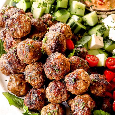 Greek Meatballs Keftedes Recipes