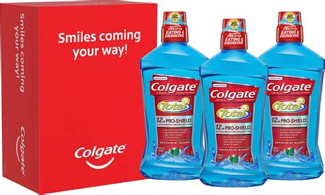 Amazon Colgate Total Gum Health Alcohol Free Mouthwash