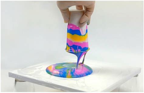 Acrylic Paint Pouring For Beginners And Kids Risebrite