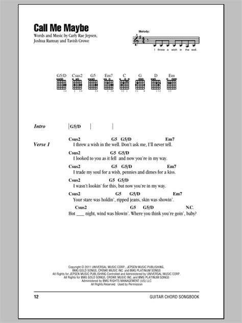 Call Me Maybe | Sheet Music Direct