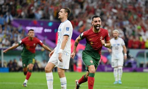 Mondial Bruno Fernandes D Cisif Le Portugal Bat L Uruguay Et