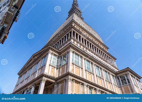 The Mole Antonelliana A Major Landmark Building In Turin Italy