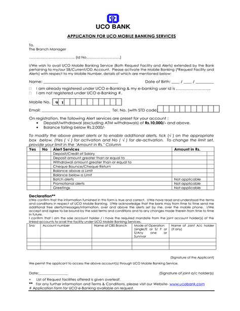 Manage Documents Using Our Form Typer For Uco Bank Mobile Banking