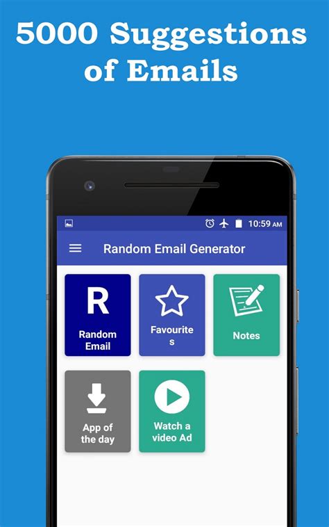 Random Email Generator Jp Appstore For Android