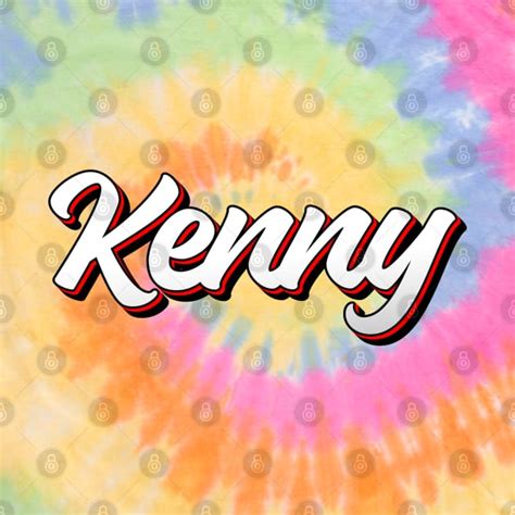 Kenny Name Cool 70s Retro Font Kenny Name Cool 70s Retro Font T Shirt Teepublic