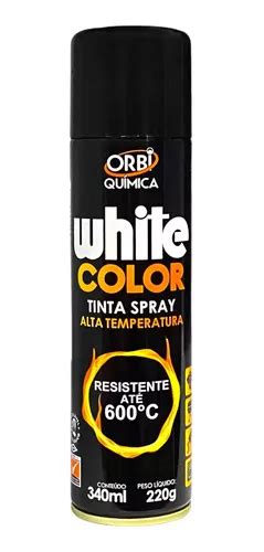 Tinta Spray Preto Alta Temperatura Ideal Para Escapamentos