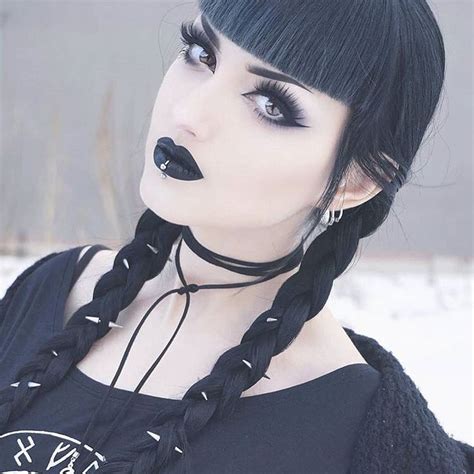 Twitter Goth Beauty Gothic Hairstyles Goth Girls