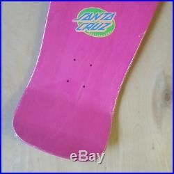 Erick Winkowski Santa Cruz Primeval Blacklight Skateboard Deck X