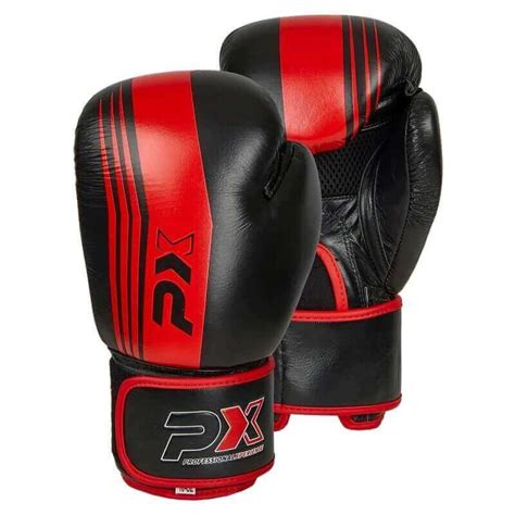 Genial Der Boxhandschuhe Echtleder Schwarz Rot Allround