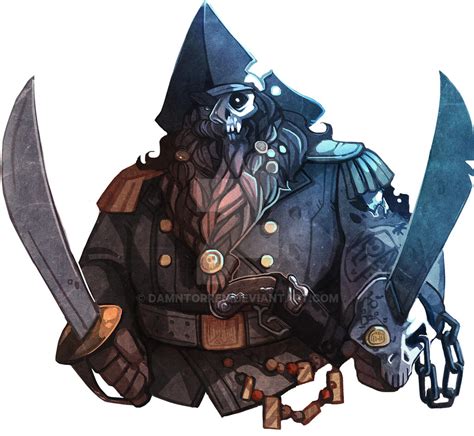 Bronzebeard Dwarven Undead Pirate By Damntorren On Deviantart