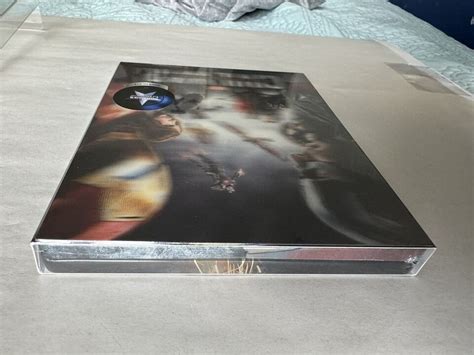 Captain America CIVIL WAR 3D Blu Ray Novamedia Steelbook LentiSlip NOVA