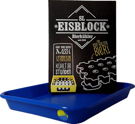 Sl Eisblock Bierk Hler Getr Nkek Hler Blau In Geschenkverpackung F R