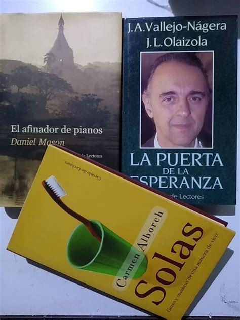 3 libros Círculo de Lectores de segunda mano por 5 € en Murcia en WALLAPOP