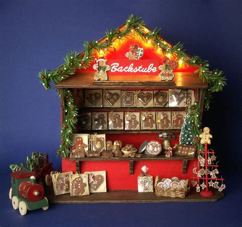 German Miniature Christmas Market Stall Gingerbread 112 Christmas