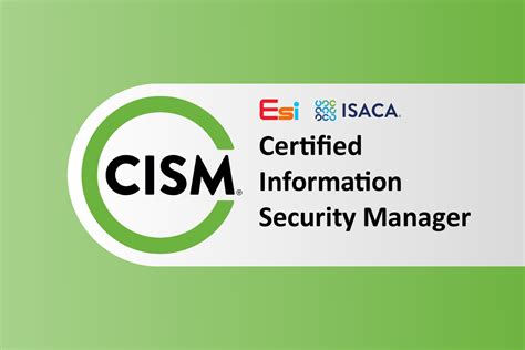 Isaca Certified Information Security Manager Cism Course