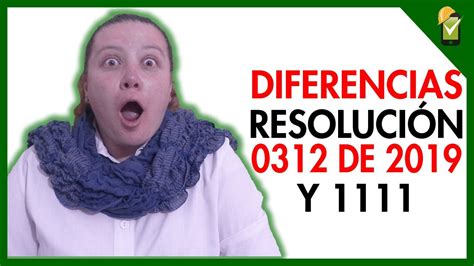 Resolución 1111 De 2017 Vs 0312 [🧐20 Diferencias] Youtube