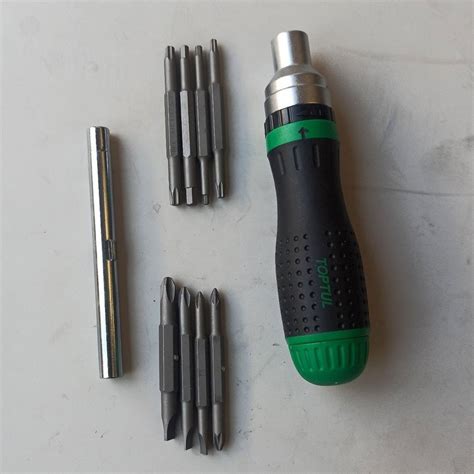 Toptul High Torque Ratchet Screwdriver Set Mm L Model Name