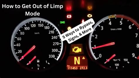 How To Get Out Of Limp Mode Limp Mode Symptoms Youtube