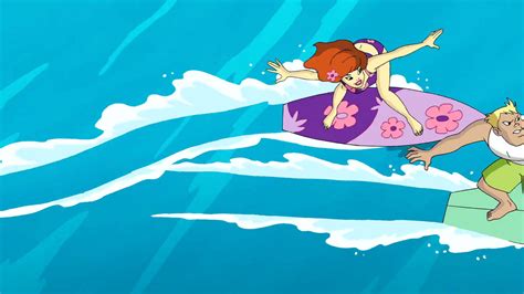 Daphne Blake Surfing In Aloha Scooby Doo 6 By Steamanddieselman On